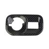 Carbon Fiber Style Headlight Switch Button Panel Trim For  Dodge Ram -2025