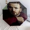 Автоматический зонт Chris Evans - Подходящий для путешествий, улицы, портативный зонт, подарок на день рождения, повседневные принадлежности