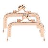 2PCS 10.5 8.5cm Square Light Gold Purse Frame Tailor Accessories for DIY Craft8.5cm Light Gold