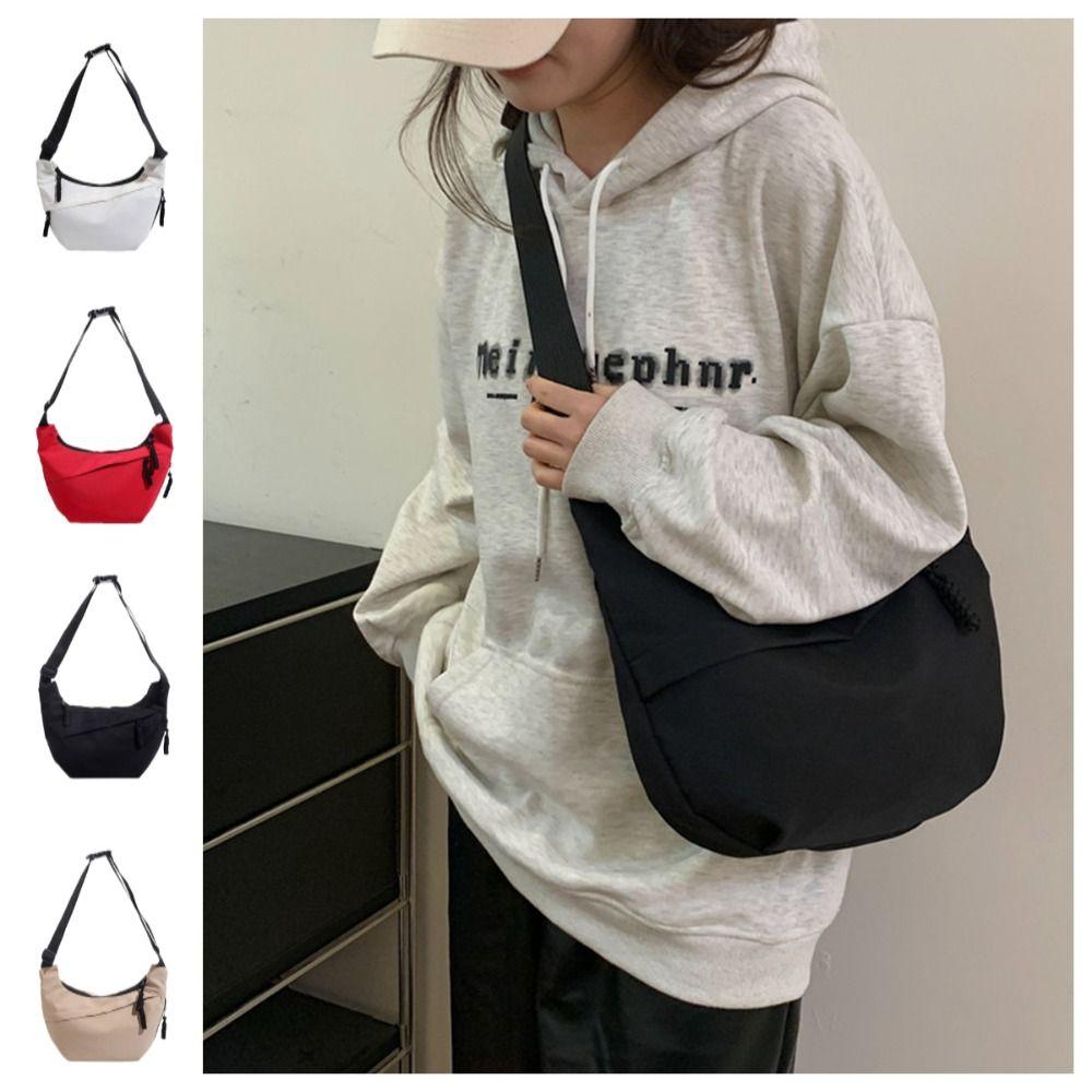 Handbag Single Shoulder Bags Canvas Large Capacity Sports Bag Fashion Oxford Dumpling Bags Unisex