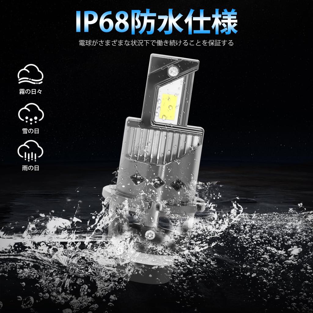 Светодиодная лампа D2S, Соответствует требованиям техосмотра, Светодиодная лампа D2R, Взрывной свет, 22 000 лм,