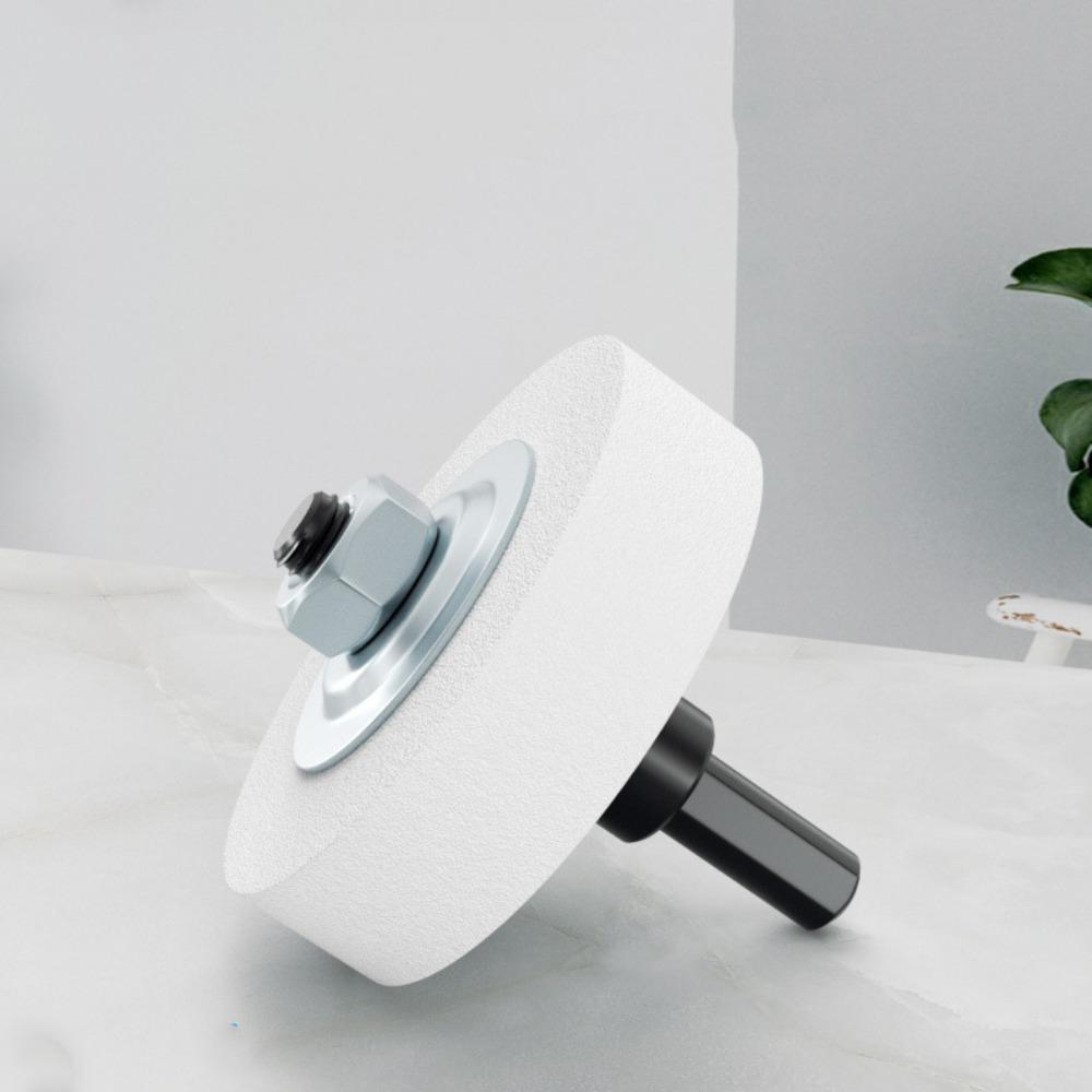 Round Rotary Grinding Stone 75mm Table Grinder Drill Durable Abrasive Stone