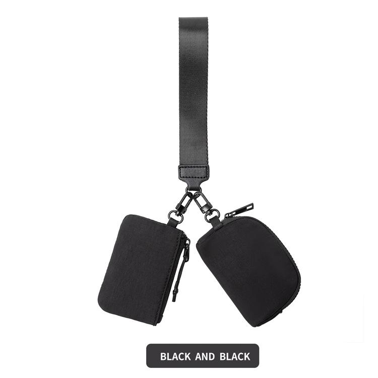 Водонепроницаемый нейлоновый женский клатч Lulu: Стильный мини-кошелек для монет и держатель для карт