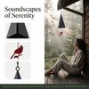 Iron Triangle Wind Chime Creative Metal Wind Bell Windcatcher Wind Chime Pendant  Home Decor