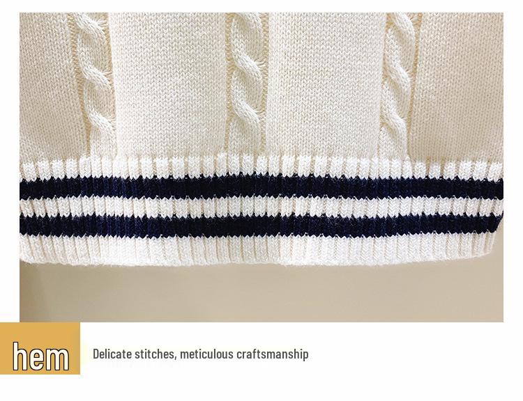 Унисекс вязаный школьный жилет: Теплая школьная форма для весны и осени