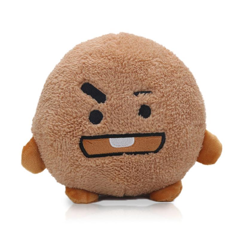 Kpop BTS BT21 Bangtan мальчики плюшевые подушки мягкие игрушки куклы TATA COOKY CHIMMY SHOOKY MANG KOYA