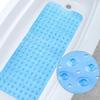 PVC Bathroom Anti-Slip Mat with Suction Cups, 100x40 Cm, for Bathtubs