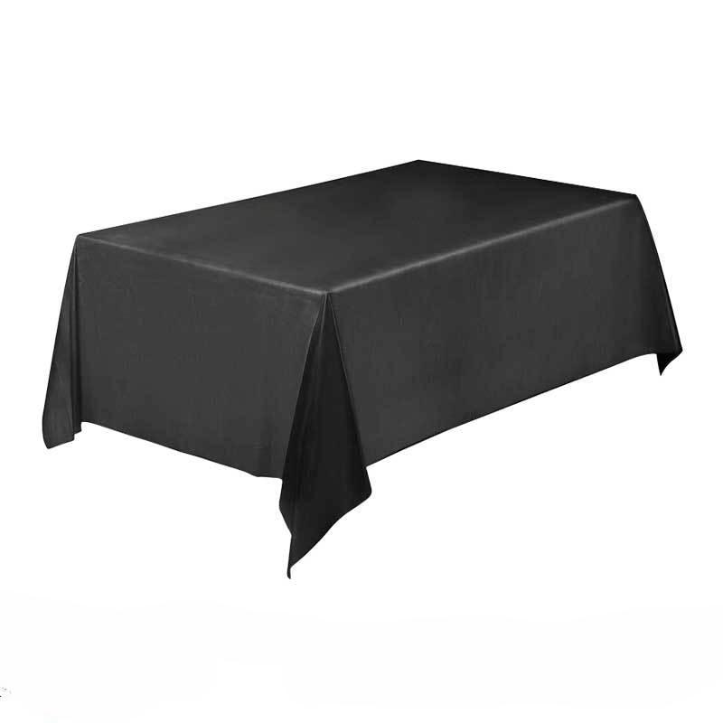 1 предмет, одноразовые скатерти для дня рождения, прямоугольные скатерти, водонепроницаемые, маслостойкие, простые пластиковые скатерти