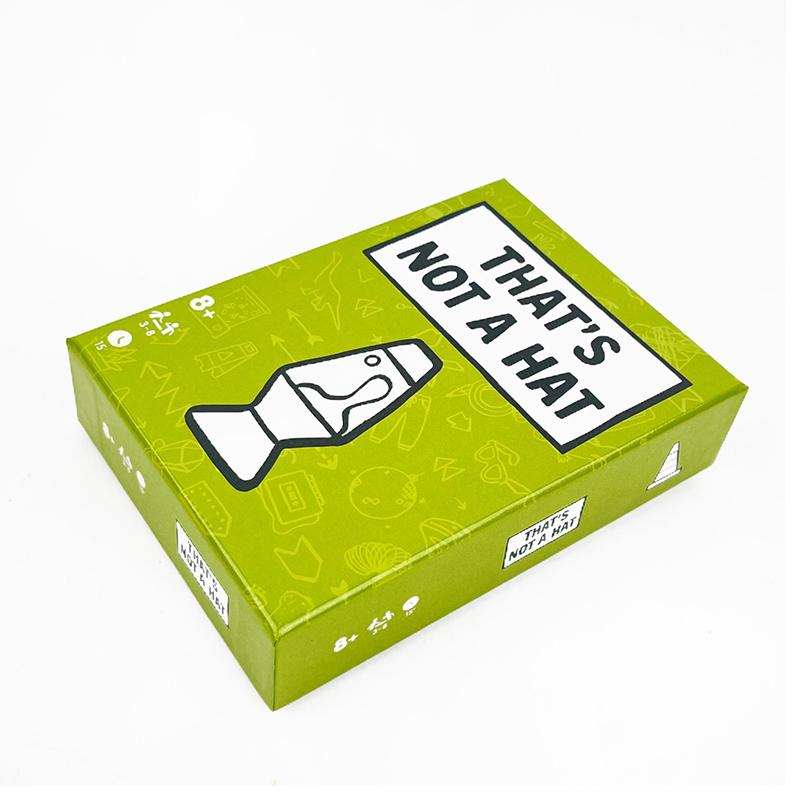 Это Не Шляпа Карточная Игра 3-8 Игроков Веселая Память Менеджмент Вечеринка Настольные Игры для Семьи Друзей Базовая Расширенная Версия