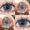 Eyeshare Фиолетовые контактные линзы для косметических глаз Красивые модные серо-коричневые линзы для зрачков