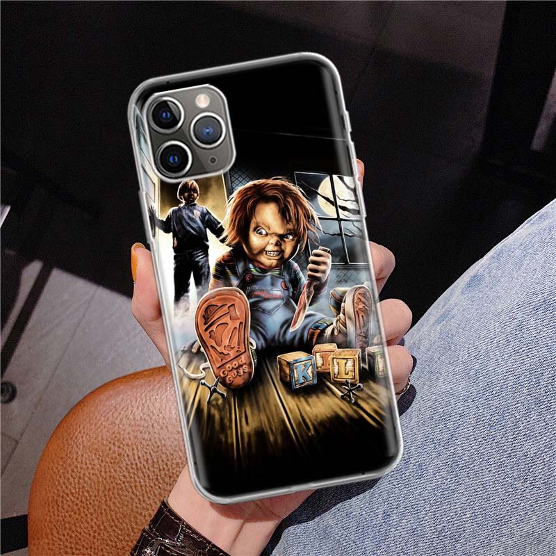 Cult of Chucky Child's Play Phone Case For iPhone 11 12 13 Mini 14 15 Plus 17 Air 16 Pro Max 16E 7 8 SE 2020 Customized Print Co