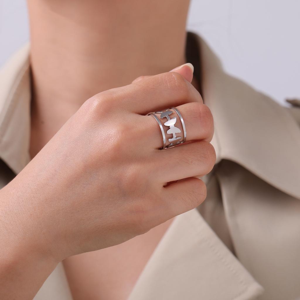 Кольца-бабочки для женщин, парные кольца