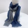 Summer Sunscreen Scarf Polyester Cotton Splicing Scarf Japanese Versatile Scarf Five-Color Optional Sunscreen Shawl