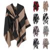 Ladies' Fashionable Knitted Shawl , High-end Travel Wear , Imitation Cashmere Cloak