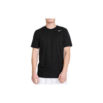 Футболка Dry Tee Dfc Crew Solid Casual Sports с коротким рукавом для мужчин, черные AR6029-010