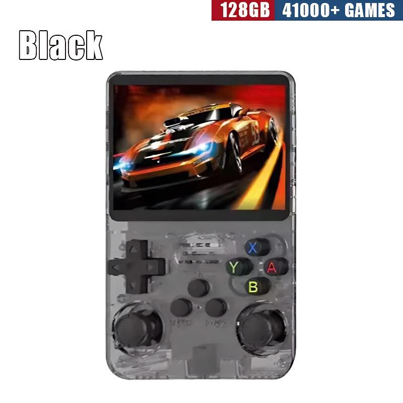 Портативная игровая консоль R36S Retro - 3,5-дюймовый IPS-экран, 64 ГБ/128 ГБ/256 ГБ, портативное игровое устройство со встроенными играми