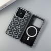 Чехол для мобильного телефона Xiaomi Mi 15 Бронзовые буквы Магнитная адсорбция MagSafe Xiaomi15Pro Улучшенный сенсорный силиконовый матовый