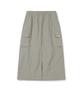 Snow Peak Apparel Cample Flare Skirt (S25Swcsk11) Fog Gray