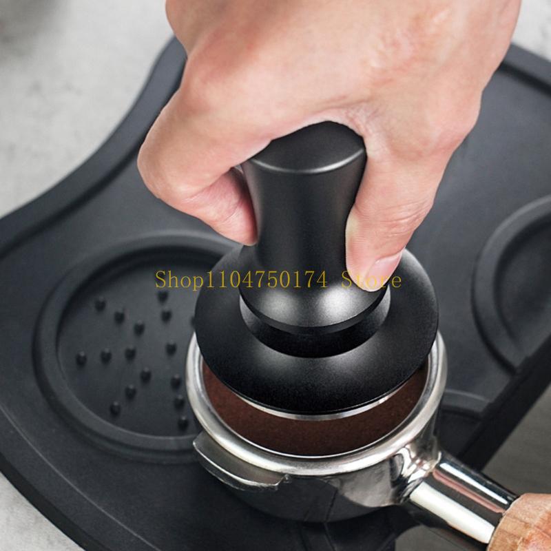 Espressos Tamper 51mm 58mm Coffee Calibrated Spring Loaded Tamper with Handle top sale