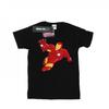 Girls Iron Man Simple Cotton T-Shirt