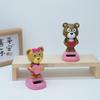 Мультяшный Медведь Любви Солнечная Игрушка Креативный Забавный Танцующий Животный Медведь Кукла Солнечная Машина Настольное Украшение Подарок Для Детей