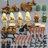Medical Soldier Military Weapon Building Block Assembly