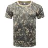Leaf Forest Camouflage T Shirt Men Jungle Desert Camo T-shirt Quick Dry 3D Print Tops Short Sleeve Mens Gym Fitness Tee Shirts
