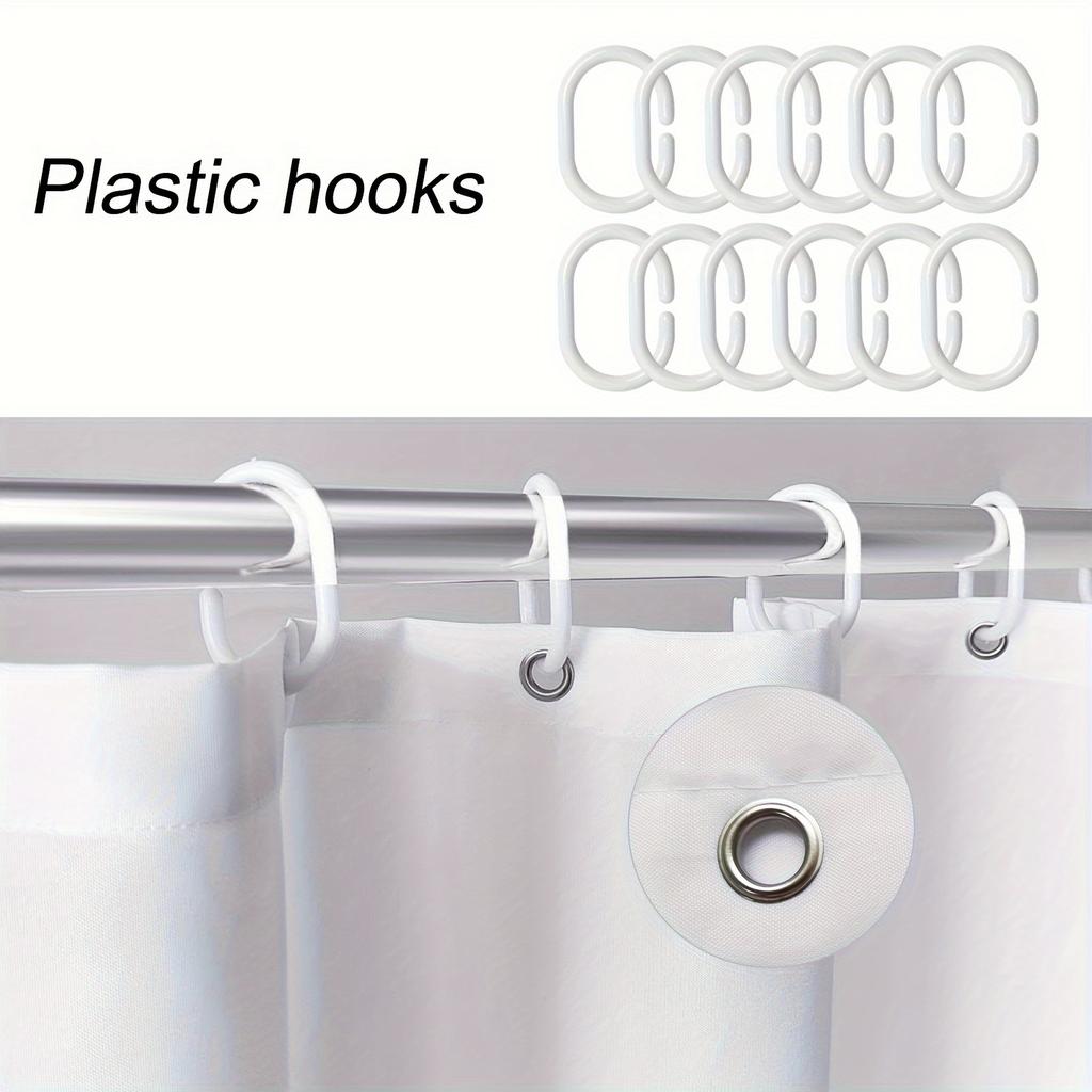 1 шт. Занавеска для душа - Праздничный пасхальный дизайн с силуэтами кроликов, яйцами и цветами на красочном деревянном фоне, водонепроницаемая