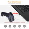 Aibecy 2in1 2.4G Беспроводной сканер штрих-кодов и проводной USB-сканер штрих-кодов Автоматический портативный 1D-бар