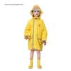 Children's Raincoat Baby Raincoat Boys Girls Kindergarten Rain Poncho Primary School Students Cartoon Raincoat with Backpack Space and Large Brim