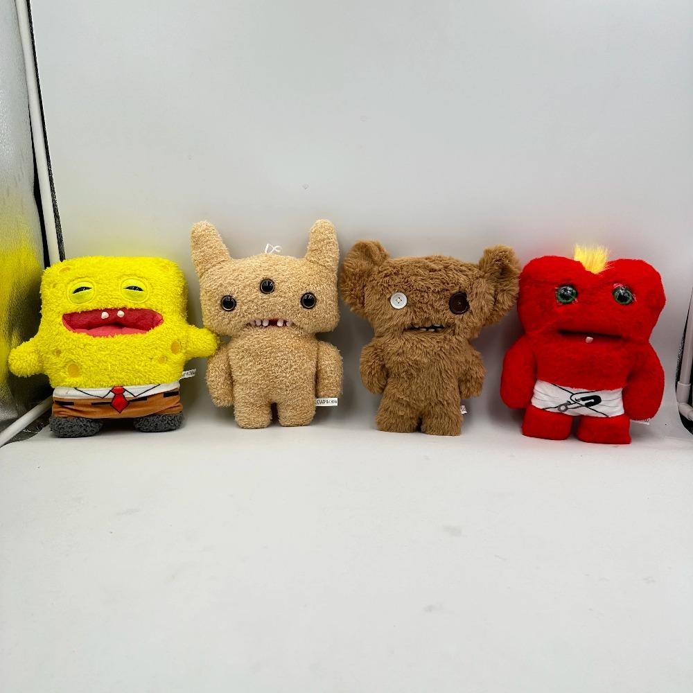 Плюшевый попугайчик Fuggler, издание Fuggler Edition и издание Laboratory Misfits, британский бренд, смешная уродливая игрушка-монстр