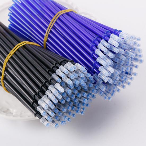 10pcs 0.35mm Black Blue Ink Magics Erasable Gel Pen School Stationery