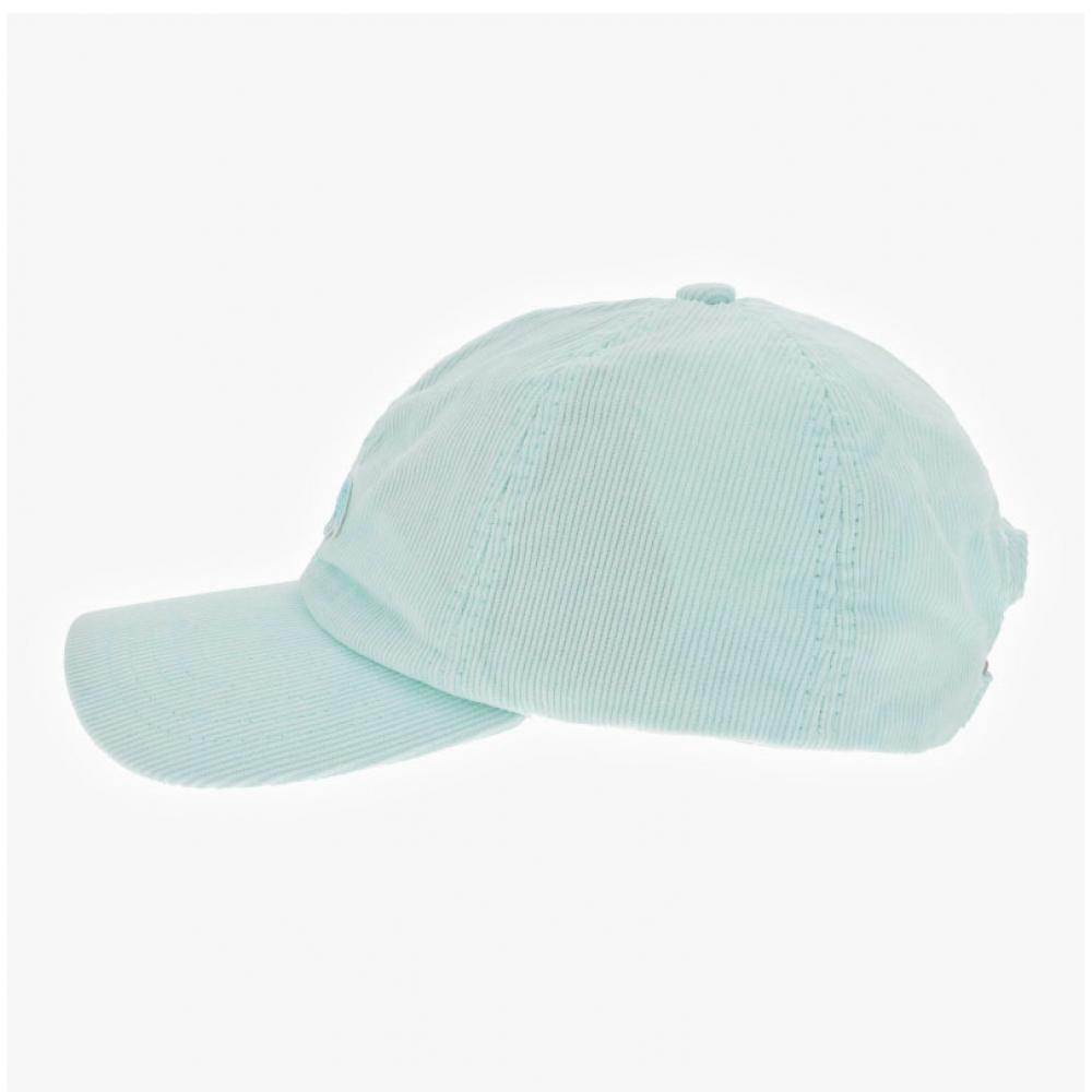 Maison Kitsune Mm06108ww9010 P305 Вельветовая бейсболка с нашивкой Baby Fox
