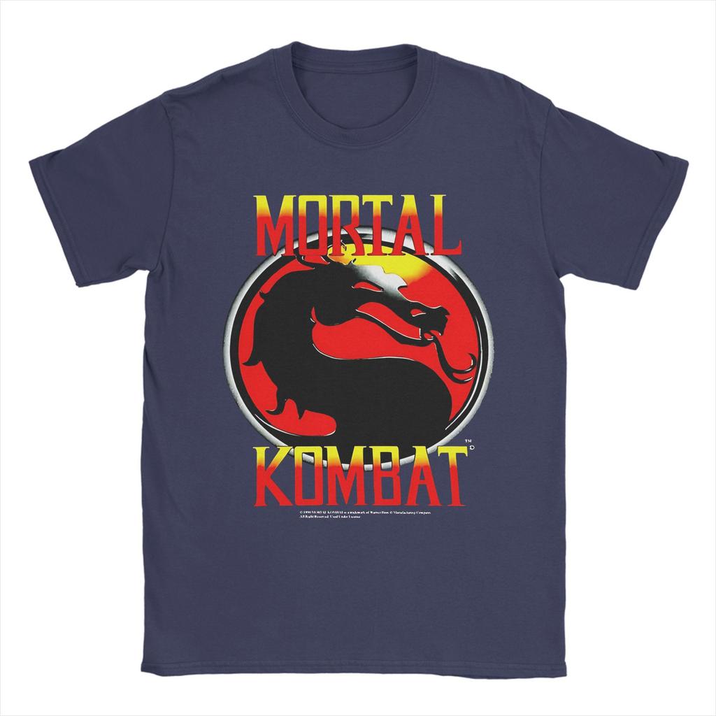 Game Mortal Kombat Tshirt Unisex Funny Pure Cotton Tees Round Neck Short Sleeve T Shirt Summer Tops