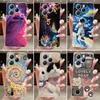 Чехол для Infinix Hot 40 Pro X6837 Эстетичный Милый Кот Чехол Мягкий ТПУ Бампер Infinix Hot40Pro 40i Прозрачная Силиконовая Задняя Крышка