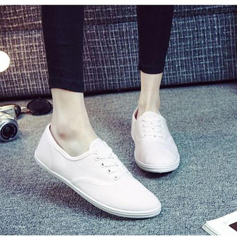 Spring and Summer New Korean Version Students' Casual Canvas Shoes