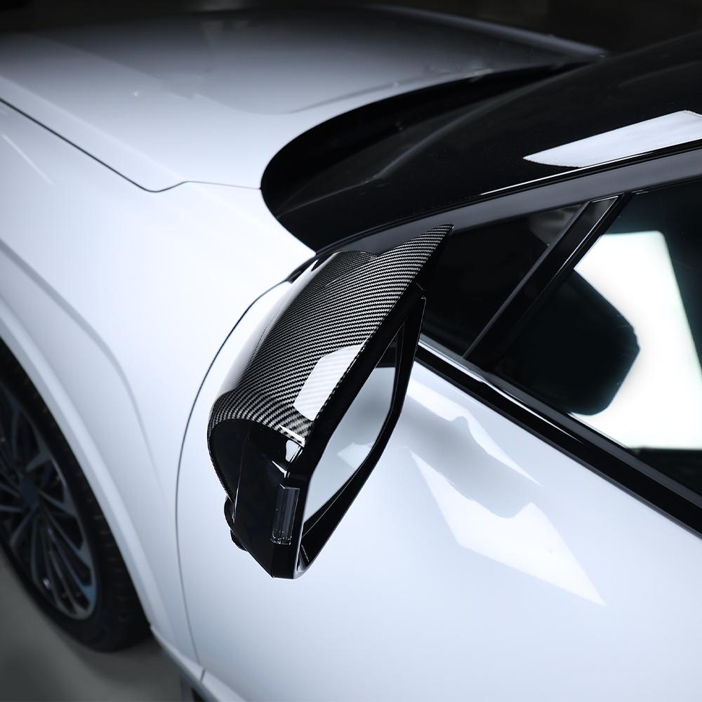 For LX3 Hyundai Palisade 2026 Rear View Mirror Cover Bull Horn Style Carbon Fiber ABS Rearview Mirror Shell LHD/RHDGood product