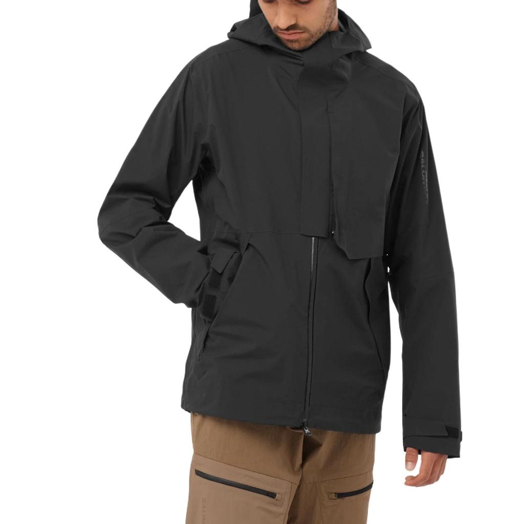 SALOMON Мужская куртка OUTERPATH PRO 2,5 л Цвет: Pitch Black C22060