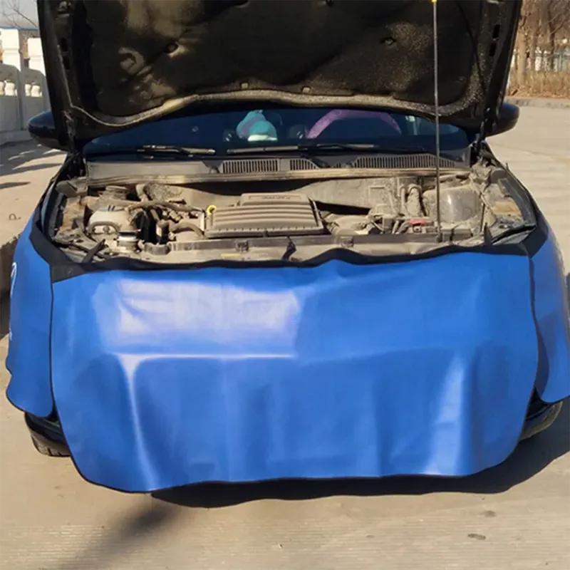 1 комплект универсальный автомобильный магнитный для крышки крыла складной защитный коврик механик рабочий коврик для авторемонта