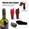 4 шт. силиконовые пробки для вина с универсальной ручкой для пива и шампанского, герметичные, пищевой класс, уплотнители для стеклянных бутылок