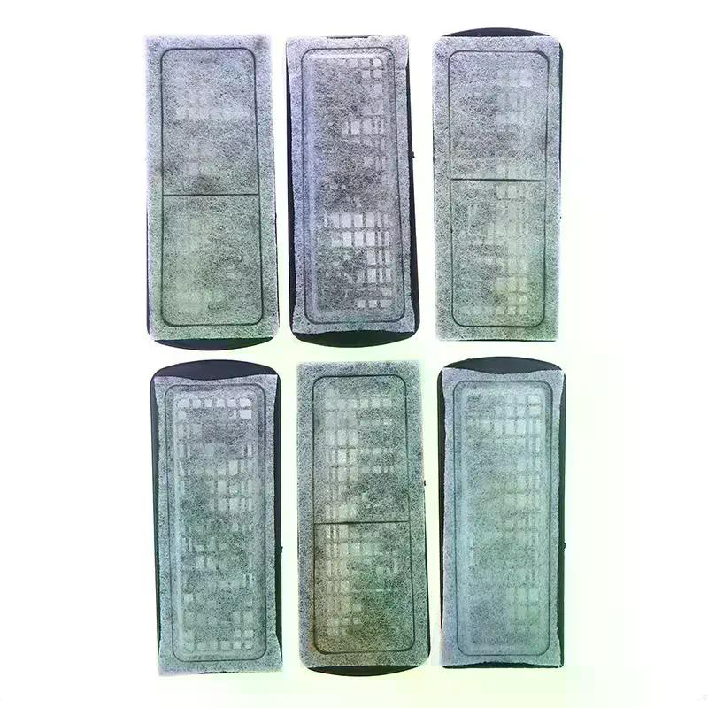 6 шт. Сменный фильтрующий хлопок для аквариума, настенный фильтр, аксессуар для аквариумов, аквариумный угольный фильтрующий хлопок, фильтр для рыб