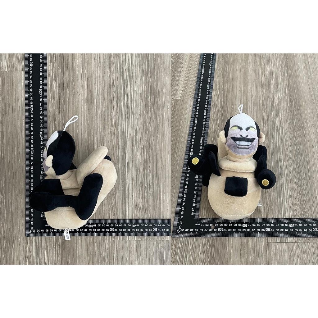 30 см Skibidi Туалет Мягкая плюшевая игрушка Монитор ТВ Фаршированные куклы Шутки игры Реквизит Забавный подарок