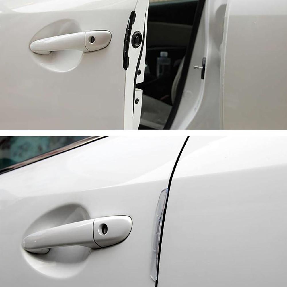 4 шт., универсальная накладка на край двери автомобиля, защита от царапин, защита от столкновений