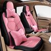 Full Coverage Genuine Leather Seat Cushion for BMW 5 Series and Porsche Cayenne