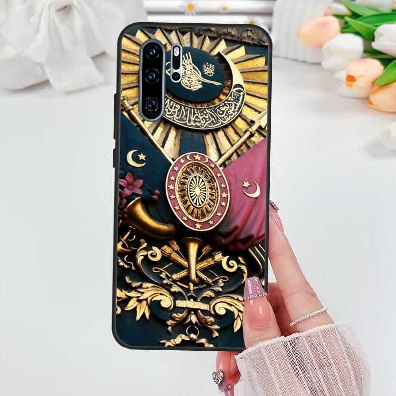 Чехол с гербом Османской империи для Huawei Nova Y90 Y70 Y61 Y60 5T Nova 9 10 SE 3i 7i 8i 11i P40 P30 Lite P60 Pro