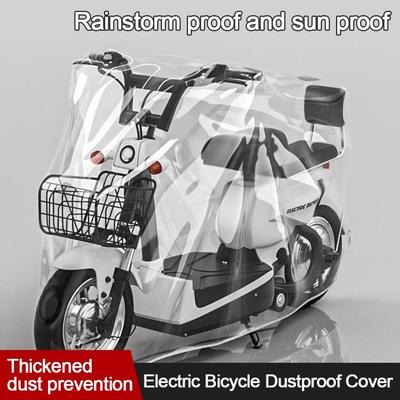 Пылезащитный Водонепроницаемый Чехол Прозрачный Чехол для Электровелосипеда Новый Чехол для Мотоцикла