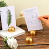 Wooden Photo Card Postcard Display Stand Elegant Name Cards Holders  Anniversary Celebration
