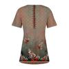 Womens Tops Hide Belly Tunic Summer Short Sleeve T Shirts Cute Flowy Tshirt Casual Dressy Blouses For Leggings