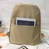 Водонепроницаемый школьный рюкзак, студенческий рюкзак из ткани Оксфорд, рюкзак в консервативном стиле, однотонный универсальный рюкзак
