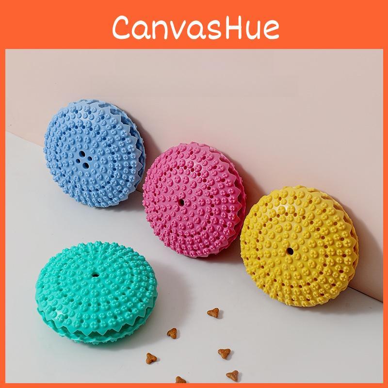 Игрушка-дозатор лакомств для собак, силиконовая жевательная головоломка для интерактивной игры и обогащения